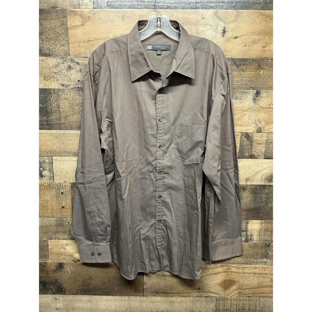 Robert Barakett Men's Long Sleeve Button Up Size X-Large